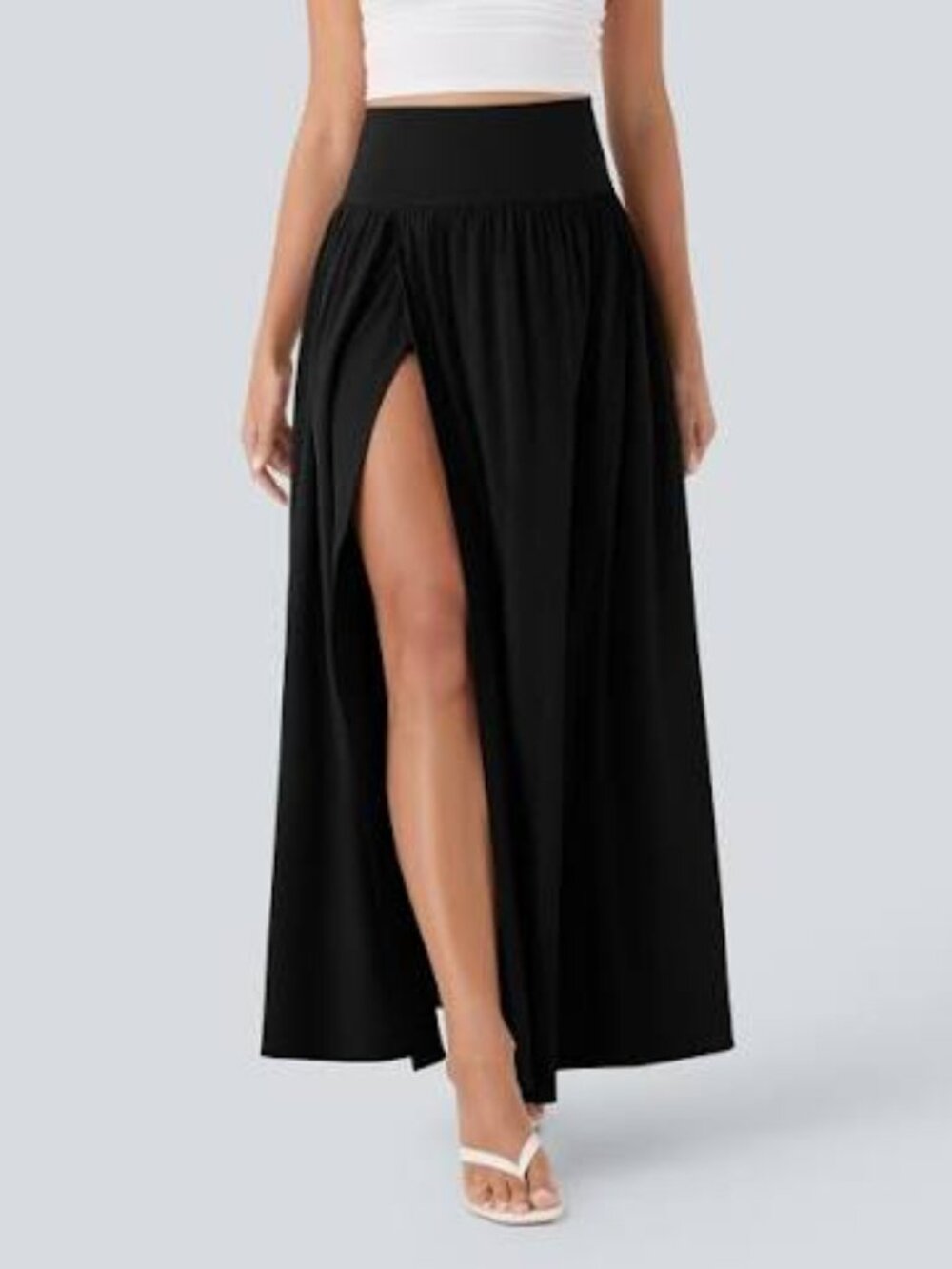 Halara Black Maxi Skirt